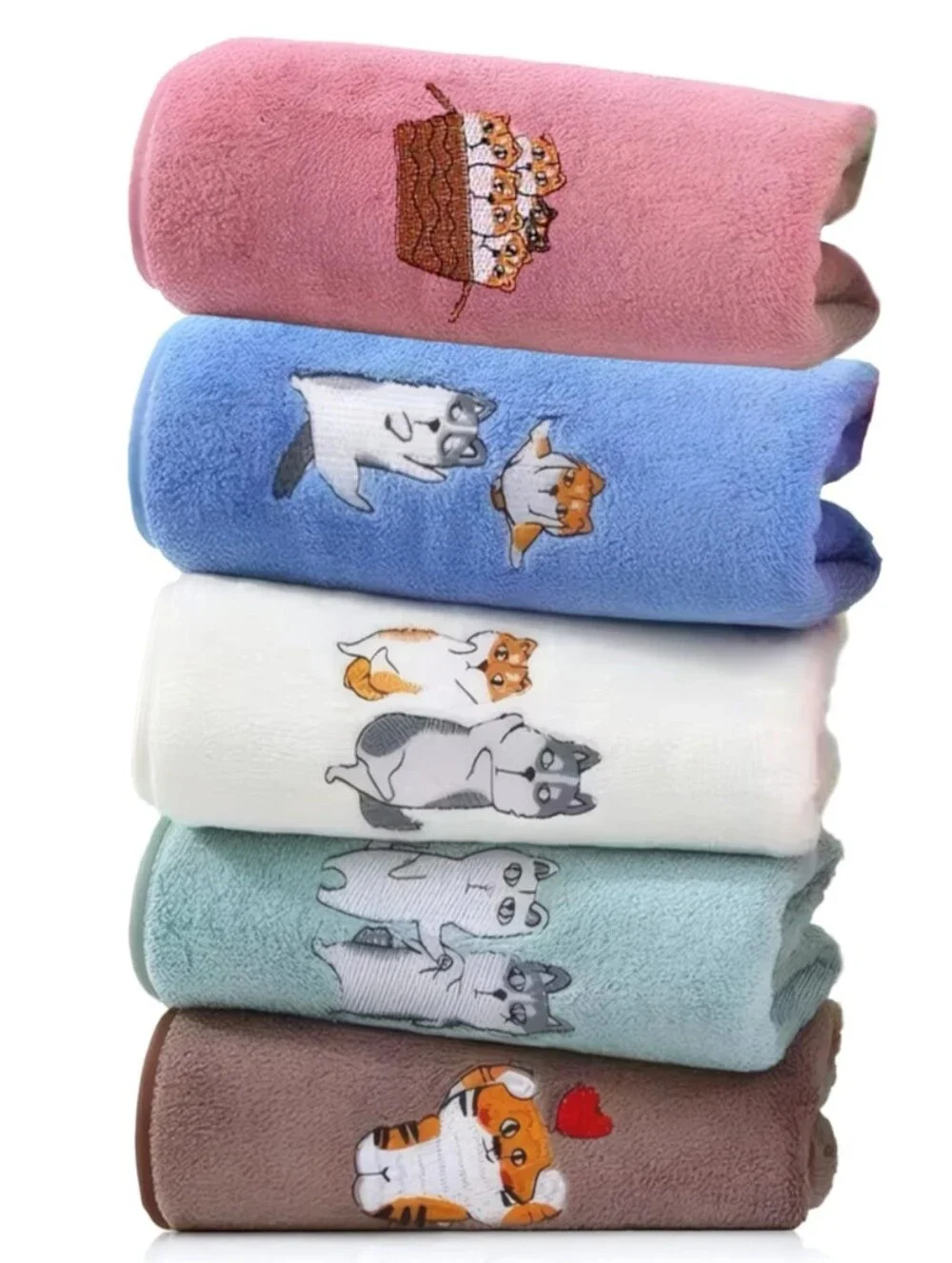 Hand Towels - Set of 5